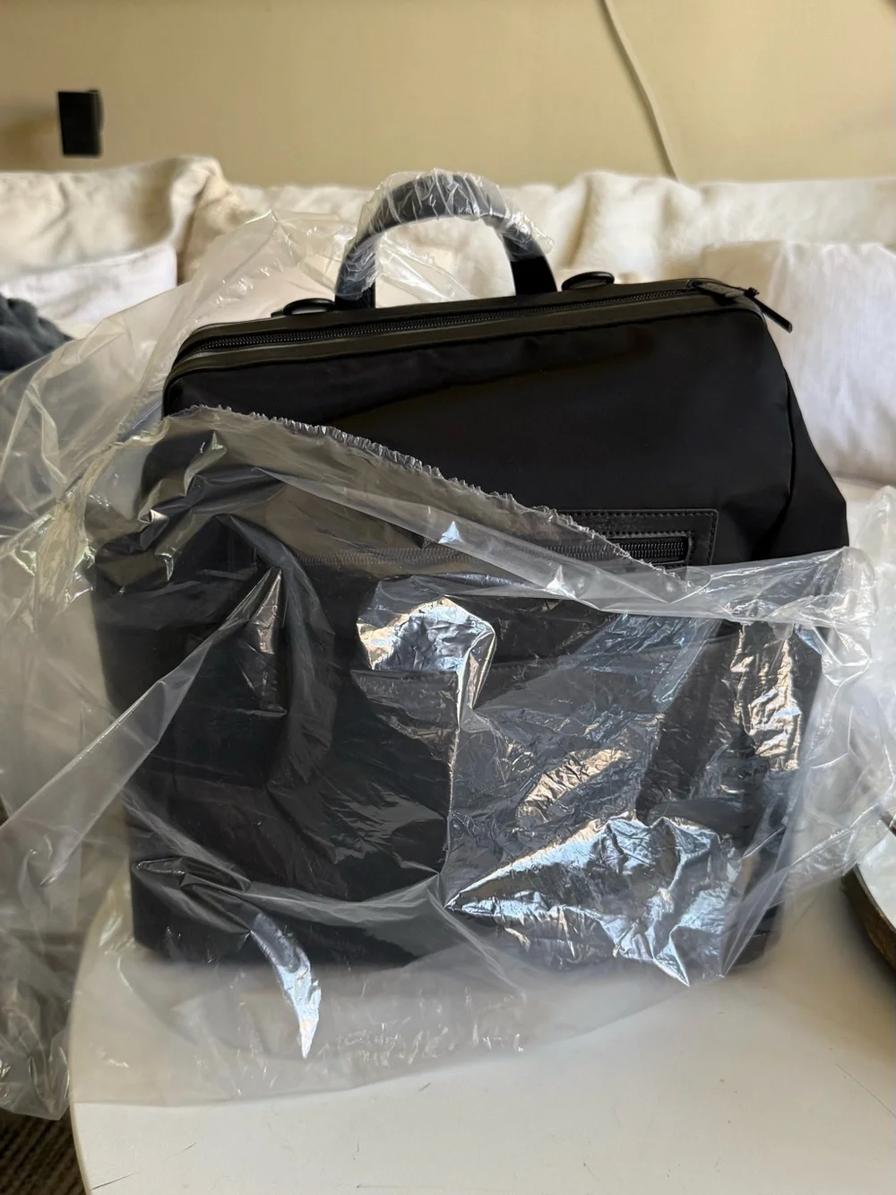 BEIS Black Diaper Bag Backpack